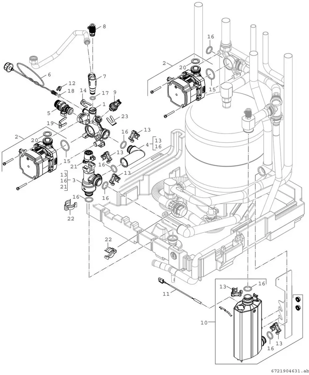 BOSCH-Luft-Wasser-Waermepumpe-Compress-CS6800iAW-12-M-Inneneinh-mit-Speicher-8738212416 gallery number 8